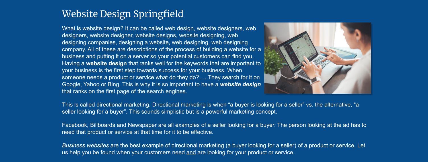 web design springfield missouri